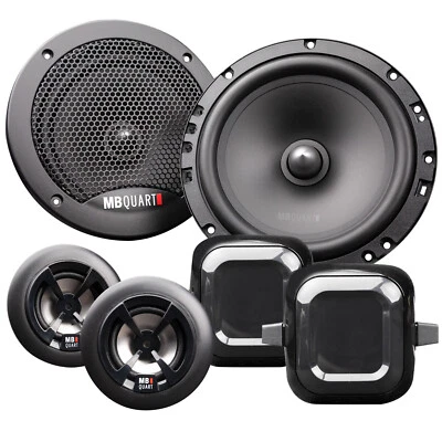 6.5" 240W 2-way 4-ohm MB Quart  Component Speaker 2024 Series - Image 1 of 4