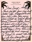 Randal Malone Handwritten 4 Page Letter