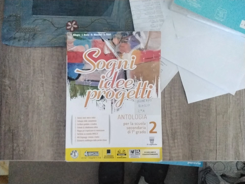 Libri Scuola Media Sogni Idee E Progetti  - Immagine 1 di 1