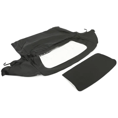 Upper Window Plastic Soft Top Fit For 1990-2005 Mazda Miata Convertible Black Foto 1 de 4