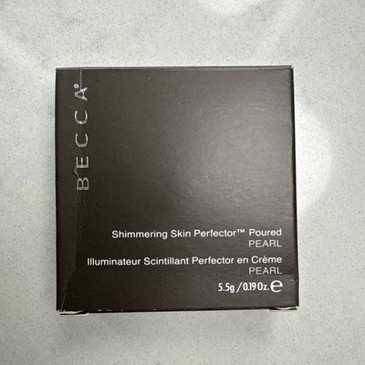 Becca Shimmering Skin Perfector Poured Highlighter 5.5g/.19oz (Pearl) New In Box - Image 1 of 3