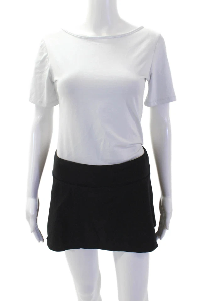 Mini Skort Lululemon Mujer Negro Talla 6 Foto 1 de 4