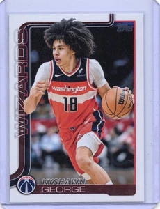 2025-26 Topps Basketball - Kyshawn George #98 Washington Wizards - Picture 1 of 2