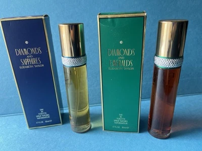 Diamantes y zafiros y esmeraldas por Elizabeth Taylor 1,7 OZ mujer EDT spray Foto 1 de 2