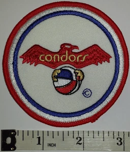 1 PITTSBURGH CONDORS NBA BASKETBALL  3" ABA BASKETBALL CREST PATCH - Picture 1 of 1