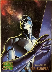 Silver Surfer 1995 Fleer Marvel obras maestras enemigo #88 arte de Dave Devries - Imagen 1 de 10