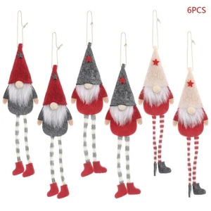 Christmas Gnome Pendant Festival Party Birthday Background Decor - Picture 1 of 8