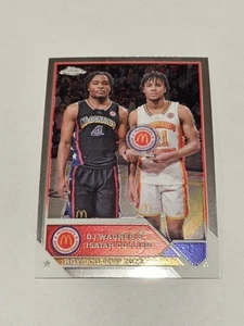 2023 Topps Chrome McDonald's All American #99 Boys Co-MVPs - Picture 1 of 2
