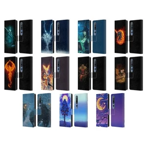 OFFICIAL CHRISTOS KARAPANOS DARK HOURS LEATHER BOOK CASE FOR XIAOMI PHONES - Picture 1 of 13