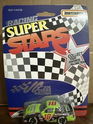1992 Matchbox Racing Super Stars NASCAR NO18 Joe Gibbs Racing масштаб 1:64 литая - Изображение 1 из 3
