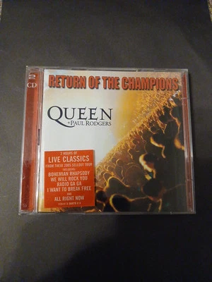 💿 Queen + Paul Rodgers.     Return of the Champions Live CD Album Near Mint  - Image 1 of 4