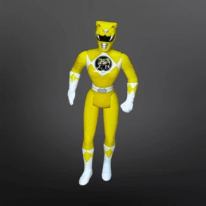 Figura de acción vintage Saban 1995 Mighty Morphin Power Rangers amarilla 4" B1 - Imagen 1 de 2