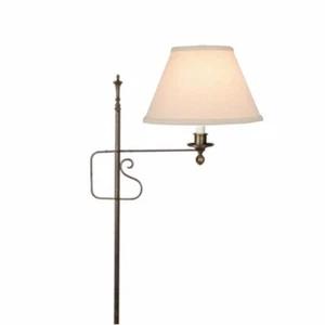 Beige Linen 8 Inch Clip on Lampshade Replacement - Picture 1 of 2