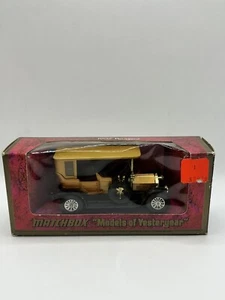 VINTAGE MATCHBOX MODELS OF YESTERYEAR 1907 PEUGOT Boxed Made in England - Picture 1 of 9