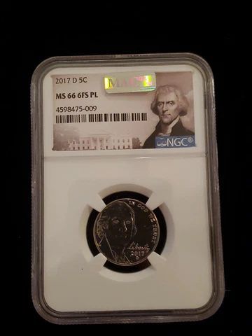 2017-D Jefferson Nickel NGC MS-66 6FS PL MAC Cover