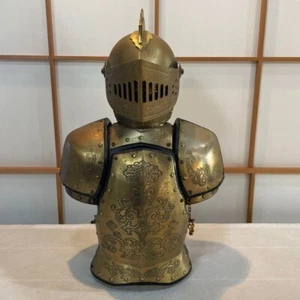 Vintage Mid Century Modern, Nikka Whisky Knight Armor Amber Decanter - Picture 1 of 10