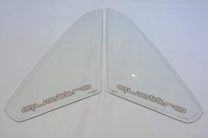 Audi 80 90 Quattro Typ 81 85 Rear Side Quarter Triangle Window Glass PAIR - Picture 1 of 10