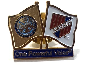 MOAA Military Officers Association Of America One Powerful Voice Pin - Picture 1 of 1