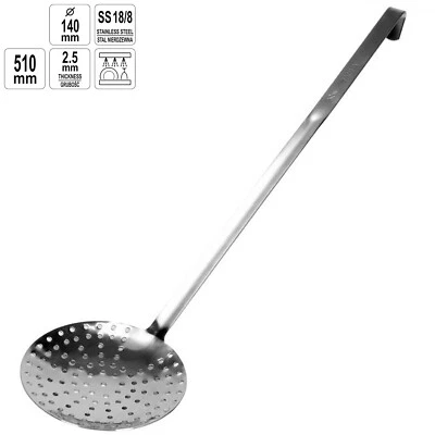 Edelstahl Schaumlöffel 51 cm Schaumkelle Schöpflöffel Abschöpfkelle Kazan YATO - Bild 1 von 3