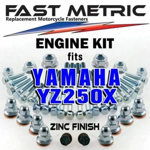 Kit de pernos de reconstrucción de motor Yamaha YZ250X | Sujetadores ZINC estilo FÁBRICA - Imagen 1 de 12