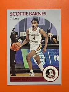 Scottie Barnes Green HOOPS Trib Rookie RC 2021 Panini Chronicles Draft Picks 57 - Picture 1 of 3