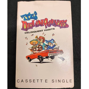 Vintage 1996 Delinquent Habits "Tres Delinquentes" Cassette Single Cassette Tape - Picture 1 of 5