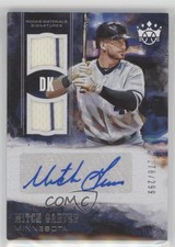 2018 Diamond Kings DK Materials Signatures /299 Mitch Garver Rookie Auto RC