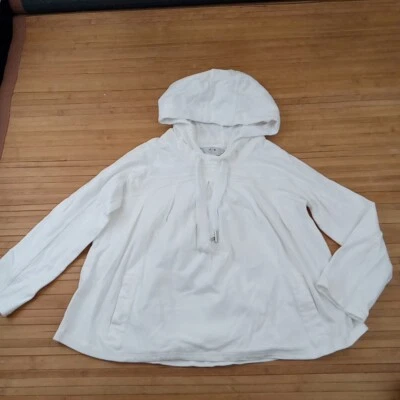 Sudadera con capucha blanca grande Stella McCartney Foto 1 de 4