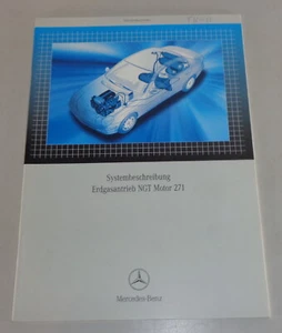 Workshop Manual Mercedes Benz W211 E200 NGT GAS Drive M271 From 4/2004 - Picture 1 of 2