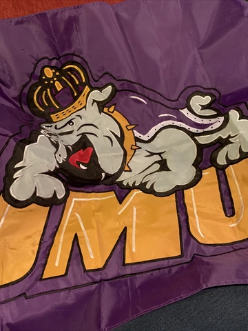 James Madison University 3x5 ft Flag JMU Dukes Nation Man Cave NCAA Gift Banner Cover