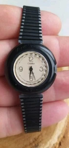 Soviet Vintage Watch Slava 17 jewels Plastic Case Mechanical USSR Women - Picture 1 of 11