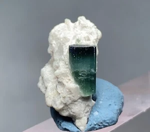 12 Ct  Bicolour Tourmaline Crystal Specimen From Afghanistan  - Picture 1 of 6