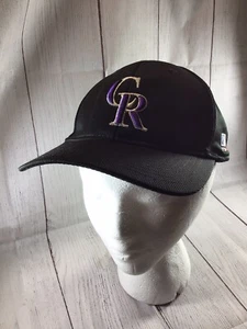 Colorado Rockies Team MLB Baseball OC Sports Black Mens Adjustable Cap - Imagen 1 de 13