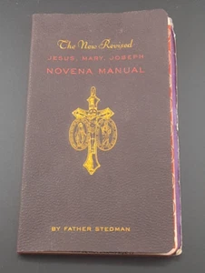 The New Revised JESUS, MARY, JOSEPH NOVENA MANUAL 1943 Father Stedman AL - Bild 1 von 10