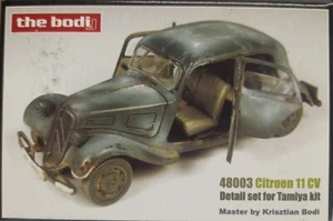 MODELLISMO- Citroen 11CV detail set - THE BODY 1/48 scale - Foto 1 di 3