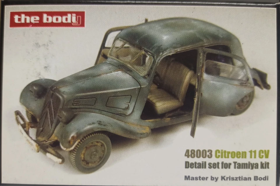 MODELLISMO- Citroen 11CV detail set - THE BODY 1/48 scale - Immagine 1 di 3