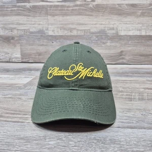 Chateau Michelle Mütze Kappe Erwachsene Herren verstellbarer Riemen hinten gesticktes Logo  - Bild 1 von 6