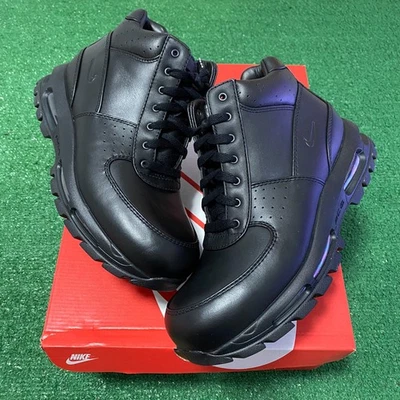 Talla 13 - Zapatillas Nike Air Max Goadome Triple Negras Para Hombre 865031-009 ¡Envío Rápido! Foto 1 de 4