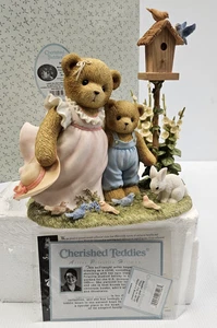 Cherished Teddies Bronte and Gage 4004463 Limited Edition Signed Find Joy In All - Picture 1 of 24