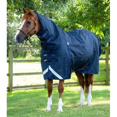 Premier Equine Buster Storm 420g Combo Turnout Rug With Classic Neck in Navy - Image 1 of 4