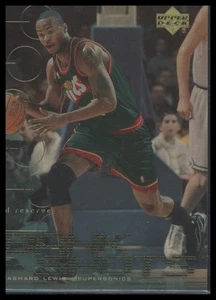 2000-01 UD Reserve #BK4 Rashard Lewis Bank Shots - Picture 1 of 2