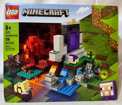 LEGO Minecraft 21172 El Portal Ruinado -NUEVO Precintado, Envío Gratis, Esqueleto Foto 1 de 4