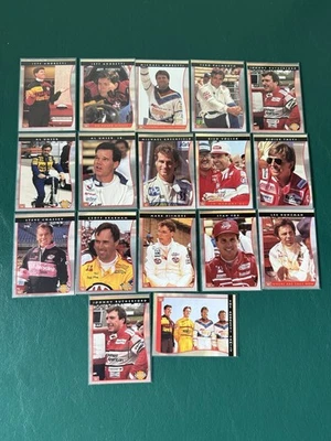 Bundle Of 17 1992 Indy Car World Series Trading Cards - Image 1 of 4