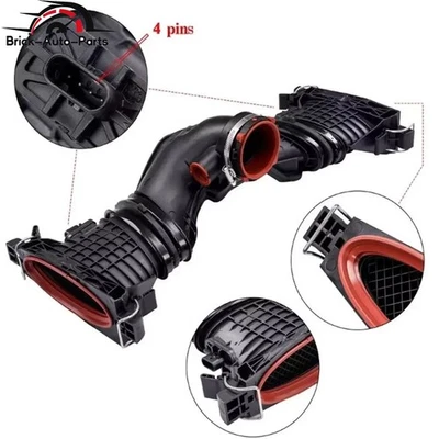 Air Intake Duct w/ Air Mass Sensor For Mercedes-Benz GL350 3.0L 2013 2014 2015 - Image 1 of 4