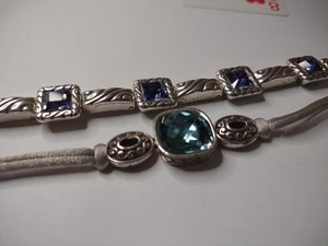Lot Of 2 Pretty Brighton Bracelets - Picture 1 of 11