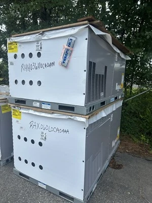 Paquete de gas ICP de 3 toneladas bomba de calor unidad de paquete de gas comercial 230/3 RHH036H0CA0AA Foto 1 de 2