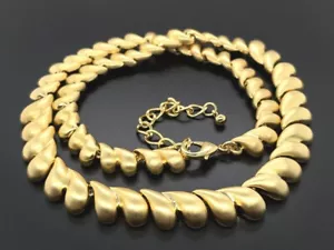 SCHMUCKJAGD COLLIER GELBVERGOLDET - Bild 1 von 4