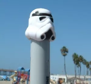 BEL Casco REPRO per 4" Luke Stormtrooper Modellino POTF Vintage Star Wars - Foto 1 di 6