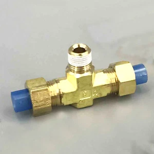 15PCS SMC KFT04-02 Embedded Connector Brass Joint T-type Tee New - Picture 1 of 4