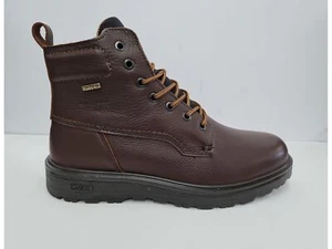 Grisport Tronchetto Uomo In pelle con lacci, Membrana Gritex - (Wood Oliato)